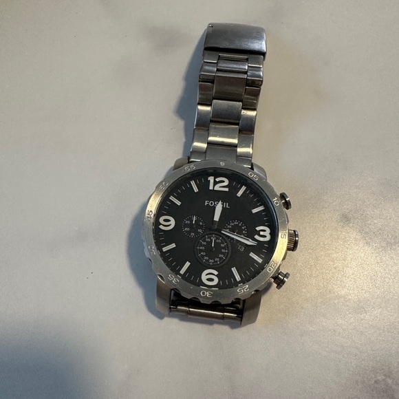Nate Chronograph Stainless Steel Watch - Picture 1 of 3